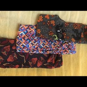 S/m LuLaRoe Fall print 3-pack